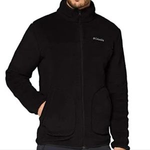 Columbia Rugged Ridge 11 sherpa fleece jacket SZ.XL NWT Black